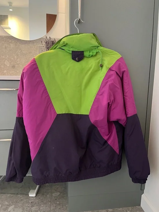 Retro ski winter jacket - Picture 2 of 4